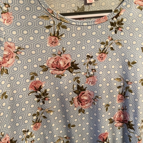 Floral Design Dress with Pockets s - Picture 2 of 3